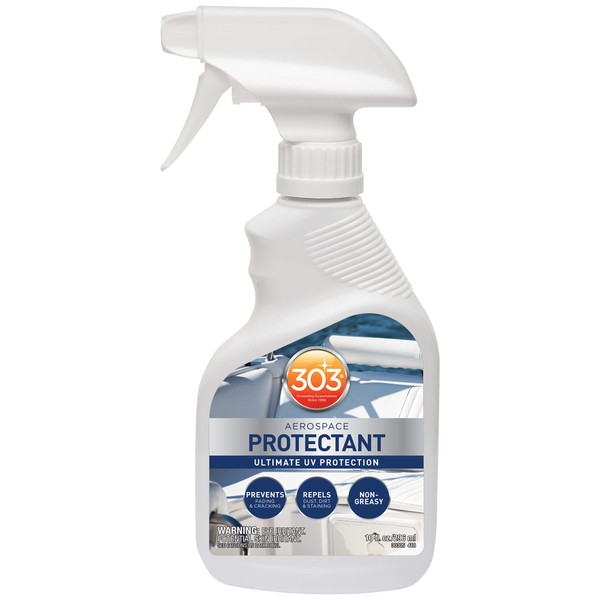 303 Marine Aerospace Protectant – UV Protection – Repels Dust, Dirt, & Staining – Smooth Matte Finish – Restores Like-New Appearance – 10 Fl. Oz. (30305)