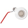 sourcing map Ball Valve, 32mm ID PVC Socket End Shut