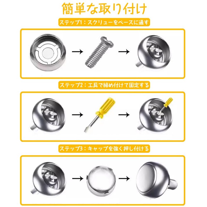 Number Plate Bolt Anti-theft Bolt Stainless Steel Anti-theft Set Security