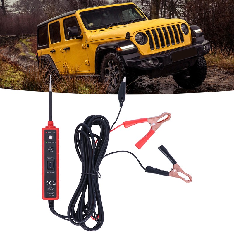 6‑24V Power Circuit Electrical Circuit Tester Detector Professional Auto Diagnostic