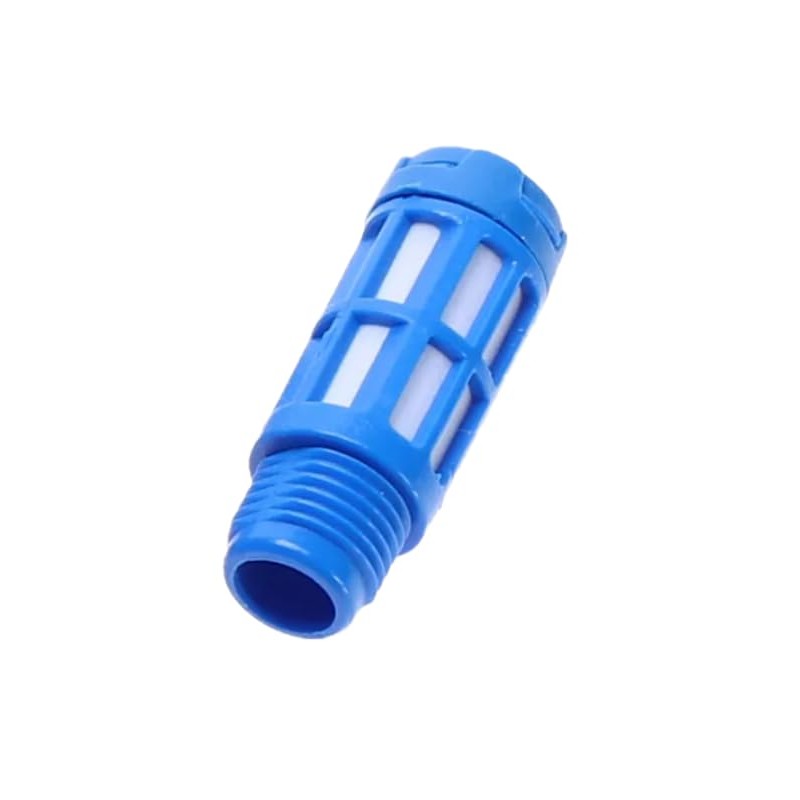 Pneumatic Silencer 1/4 Inch Plastic Set of 3 Industrial Quality