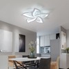 DELIPOP LED Ceiling Light Fixture, 6500K Modern LED Flush Mount