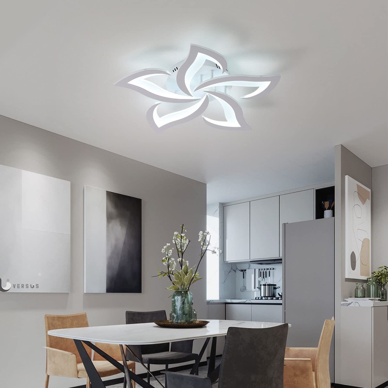 DELIPOP LED Ceiling Light Fixture, 6500K Modern LED Flush Mount