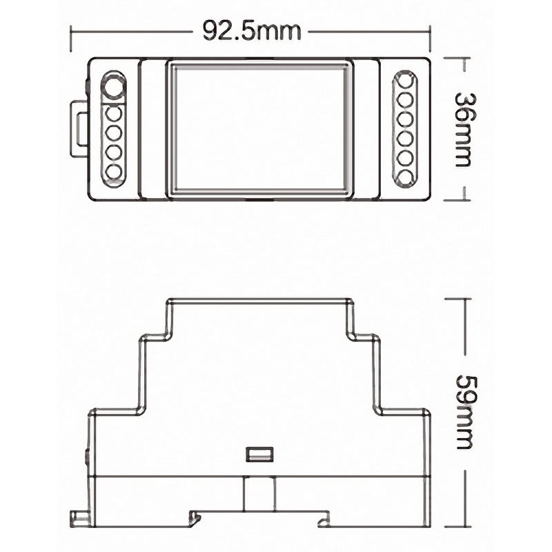 Miboxer Milight Controller 2.4G DIN Rail Controller 5 in 1