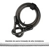 Candado Para Bicicleta Y Moto Con Contra Agua Acero Cadena