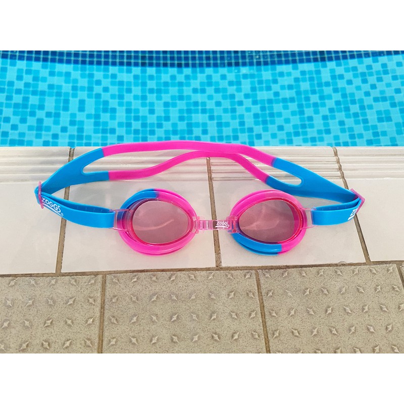 Zoggs Baby Little Flipper Swimming Goggles, Pink/Blue, 0-6 Years