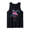 Flamingo with glasses - Don't Make Me Put My Foot