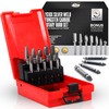 Premium-Grade Die Grinder Bits Tungsten Carbide Burr Set 1/4 Shank