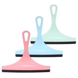 HSYTEK Pack of 3 Shower Squeegees - Practical and Stylish Design for Versatile Applications - For Mirrors, Bathrooms, Windows, Floor and Glass - by HSYTEK (Mix)