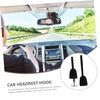 Ciieeo 2pcs Car Headrest Hook Universal Vehicle Hanger Stylish Rear