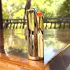 Lucklybestseller Metal Lighter Cover Case Pouch Holder Mirror Surface Gold