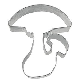 Staedter Flying Mushroom Cookie Cutter, 7 cm, Stainless Steel, Silver
