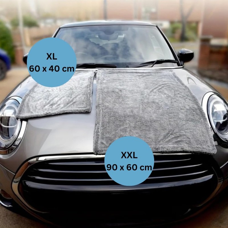 RJP Giant Twisted Loop Microfibre Towel - Fast Streak-Free Car