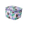 Keia+ CAT-101B 2-Tier Front Basket Cover, Cat Pattern Series