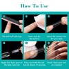 LIONVISON 3XL Clear Full Cover Nail Tips for Acrylic Nails