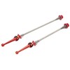 CANSUCC 2pcs Bicycle Wheel Skewer Aluminum Alloy Quick Release Titanium