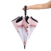 Portable Umbrella with Fan Reflective UPF 50+ Sun and Rain