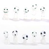 LUYING Ghibli Goods, Wooden Elf Figurine, Garden Accessory Luminous Micro