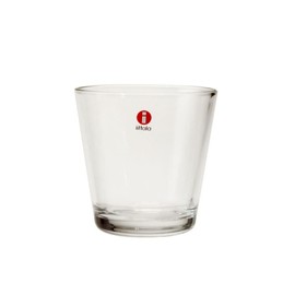 iittala Cartio Tumbler, 7.4 fl oz (210 ml), Clear Pair