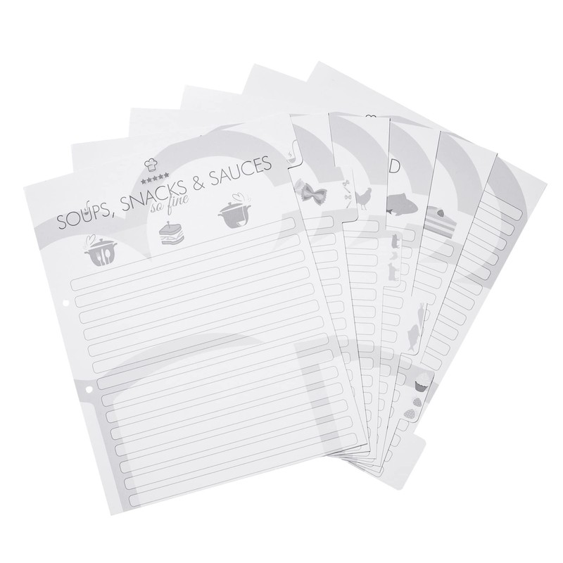 HERMA Recipe File for Own Recipes with Home Cooking Motif,