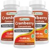 Best Naturals Best Naturals Cranberry 3X Strength, 12600 mg 180