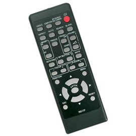 R017F VINABTY Replacement Remote Control Suitable for Hitachi Projector BZ-1 CP-A221N CP-A221NM CP-A222WN CP-A222WNM CP-A301N CP-A301NM CP-A302WN CP-A302WNM CP-A352WN CP-A352WN CP-A352WN CP-A352WN