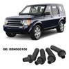 4pcs Sunroof Drain Tube Connector Rubber Black for Range Rover