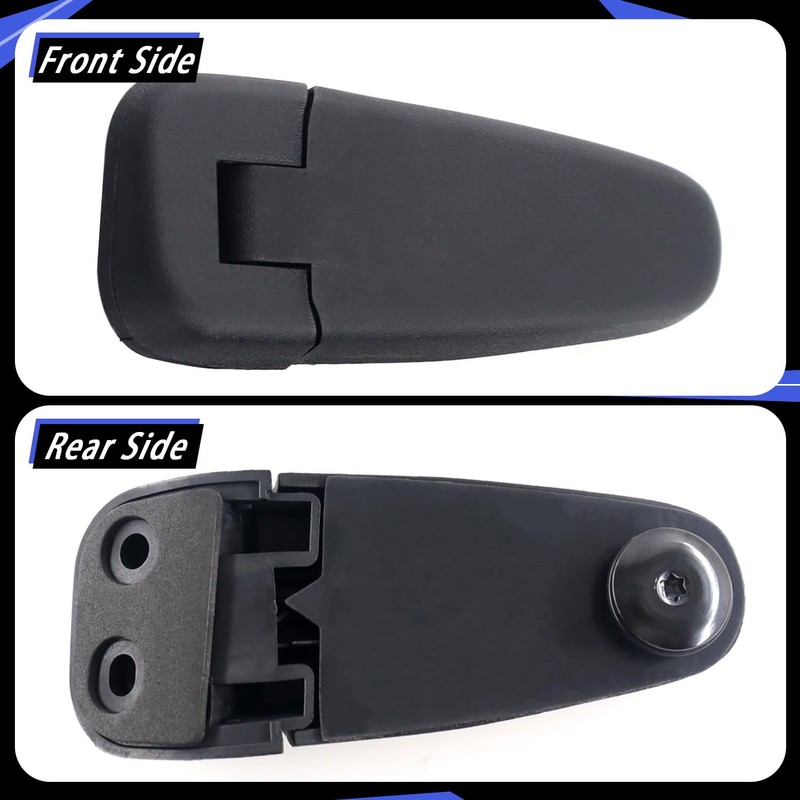 Rear Window Hinge Set Liftgate Glass Hinge Right & Left