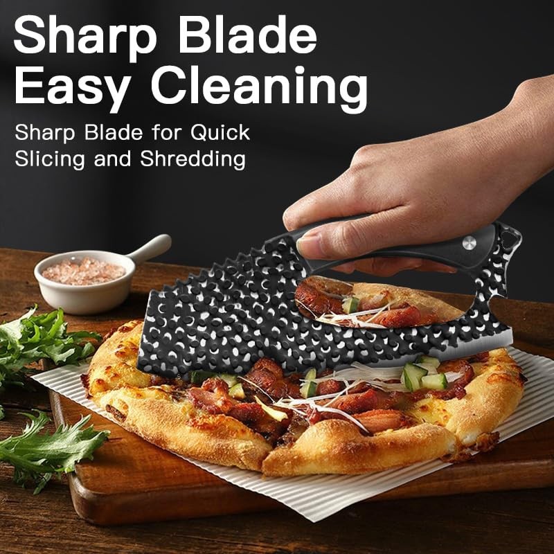 BOPOTI Meat Cleaver,8.6 inch Kitchen Knife,Sharp Blade Easy Cleaning for