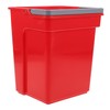 KOMBIUDA Portable Multifunctional Storage Bucket with Handle Large Capacity Household