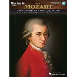 Mozart - Violin Concerto No. 3 in G Major, KV216: Music Minus One Violin