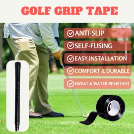 Autrends Golf Grip Wrapping Tapes - Golf Club Grip Tape Easy Replacing New Grip Feel, 59 inch/1PC