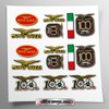 Stickersland Vinyl Set Compatible with Mo Gu 100 Helmet |