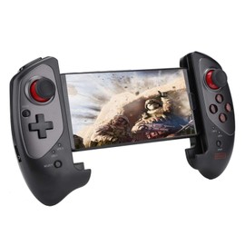 Vbestlife PG-9083S Tableta para Teléfono Móvil Bluetooth 4.0 Controlador de Juegos Inteligente Gamepad para Android/iOS, Telescópico Ultralargo a 280 Mm