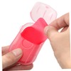 Minkissy 2sets Travel Soap Sheets Hiking Soap Outdoor Products Gentle