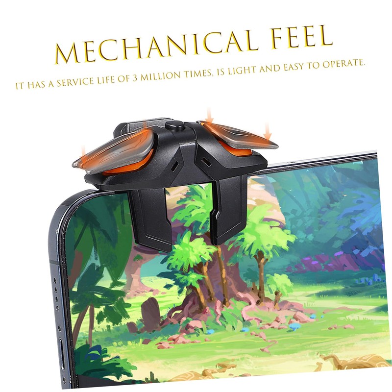 Operitacx Mobile Game Controllers with Charging Cable Six Finger Triggers