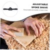 Operitacx 2 Pieces Adjustable Spokeshave Hand Tool with Flat Base