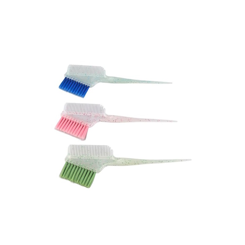 3 Brochas de Tinte para el Cabello de Doble Cara,