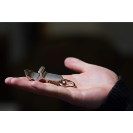 Metal Shotgun Bottle Opener - 4 in 1 Shotgun Tool, Beer Tab Opener, Bottle Opener, Extremely Durable, Drinking Games - Silver