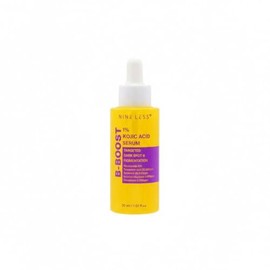 NINELESS-B-Boost 1% Kojic Acid Serum 30ml, Sérum Iluminador con Niacinamida y Ácido Tranexámico, Hidrata y Reduce Manchas Oscuras, Con Péptidos y Glutatión