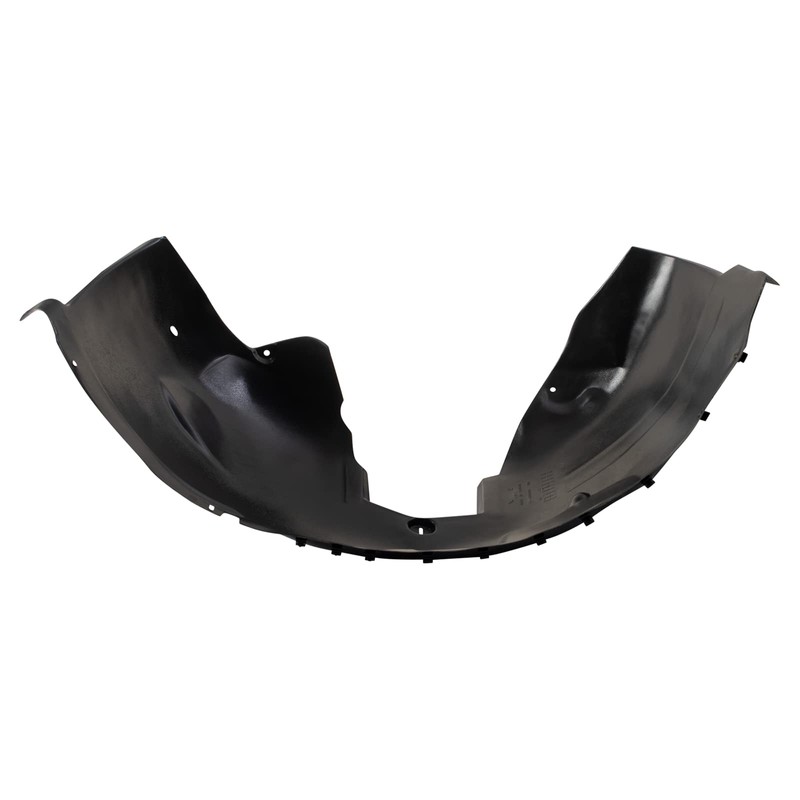 TRQ TRQ Front Right Inner Fender Liner Black Passenger Side