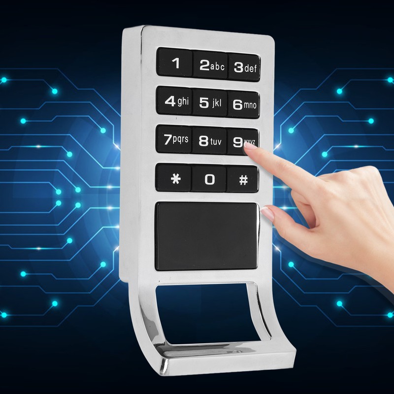 DH‑113YA Digital Touch Keypad Lock Zinc Alloy Electronic Keyless Entry