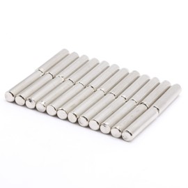 ReplacementScrews 5x24mm Straight Shelf/Cabinet Support Pins 5mm Diameter 24mm Length (About 1 Inch) Nickel Plated Steel Dowels (Pack of 24)