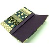 Jidai Komon Bill Wallet, 2 Tiers, Japanese Pattern, Okame Hyottoko