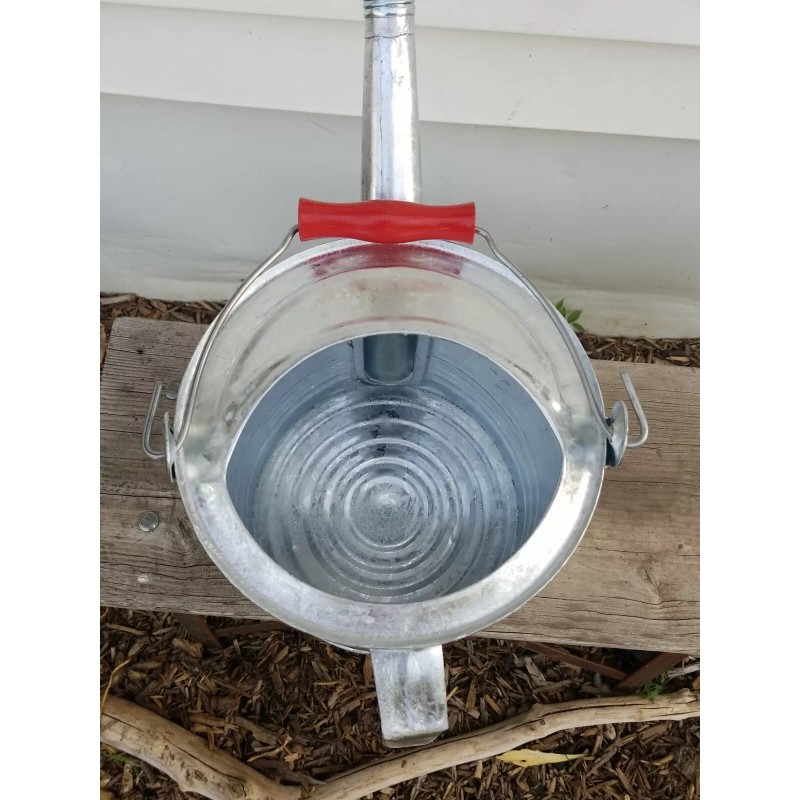 Behrens Galvanized Steel Watering Can 2 Gal Quality Weather Resistant