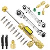FHTDW Valve Core Remover Installer Tool and HVAC Service Wrench