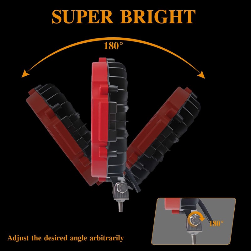 2 Pcs 201W Led Light, 7 Inch Led Light Bar