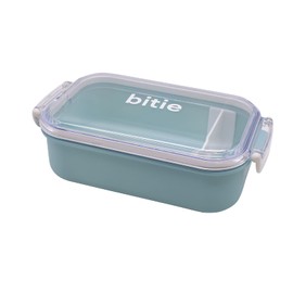 Mitani Yamanaka Lacquerware C17638 Yamanaka Lacquerware Bento Box, Lunch Box, Food Container, Antibacterial, Approx. 20.3 fl oz (600 ml), Bitie Blue, Blue, Made in Japan