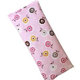 Whiffy Bean Bags Yoga Eye Pillow, Lavender Microwave Heating Pad Hot & Cold Pack Eye Pillow Aromatherapy Gift, Microwavable, Several Fabric Options, Scented or Unscented, 9" x 4" (Light Pink, Lavender)
