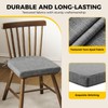 downluxe Indoor Chair Cushions for Dining Chairs, Soft and Comfortable